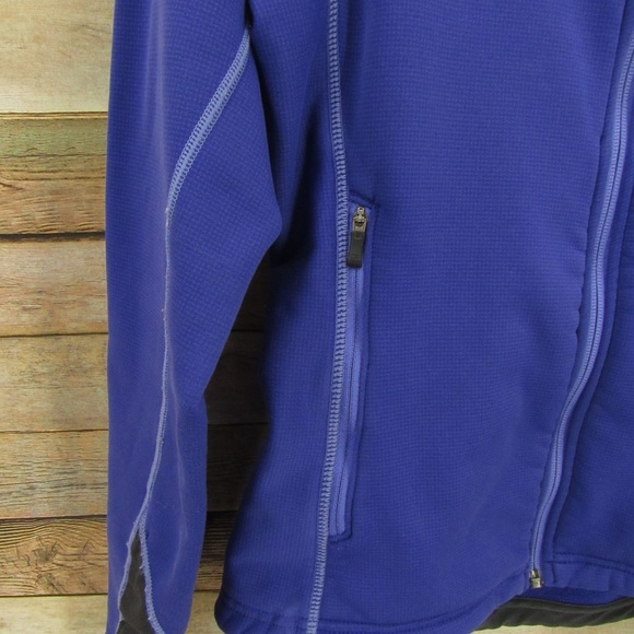 REI Purple Zipper Front Polartec Hoodie S - Picture 2 of 16
